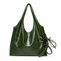 TIE DETAIL TOTE (EVERGREEN)