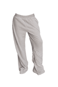 PLEATED GREY SWEAT PANTS